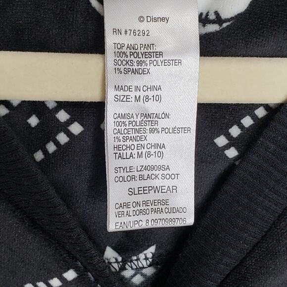 Disney Tim Burton's Night Before Christmas Sleep Top Medium - Picture 3 of 6